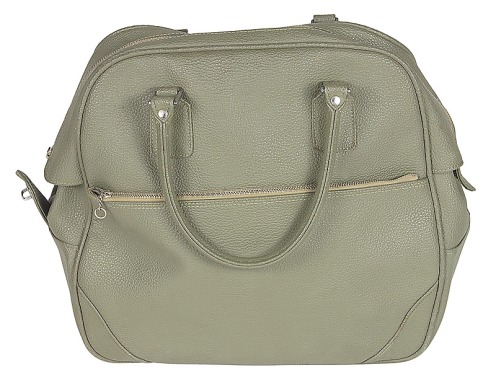 Grey and boring 1950s holdall - uncool